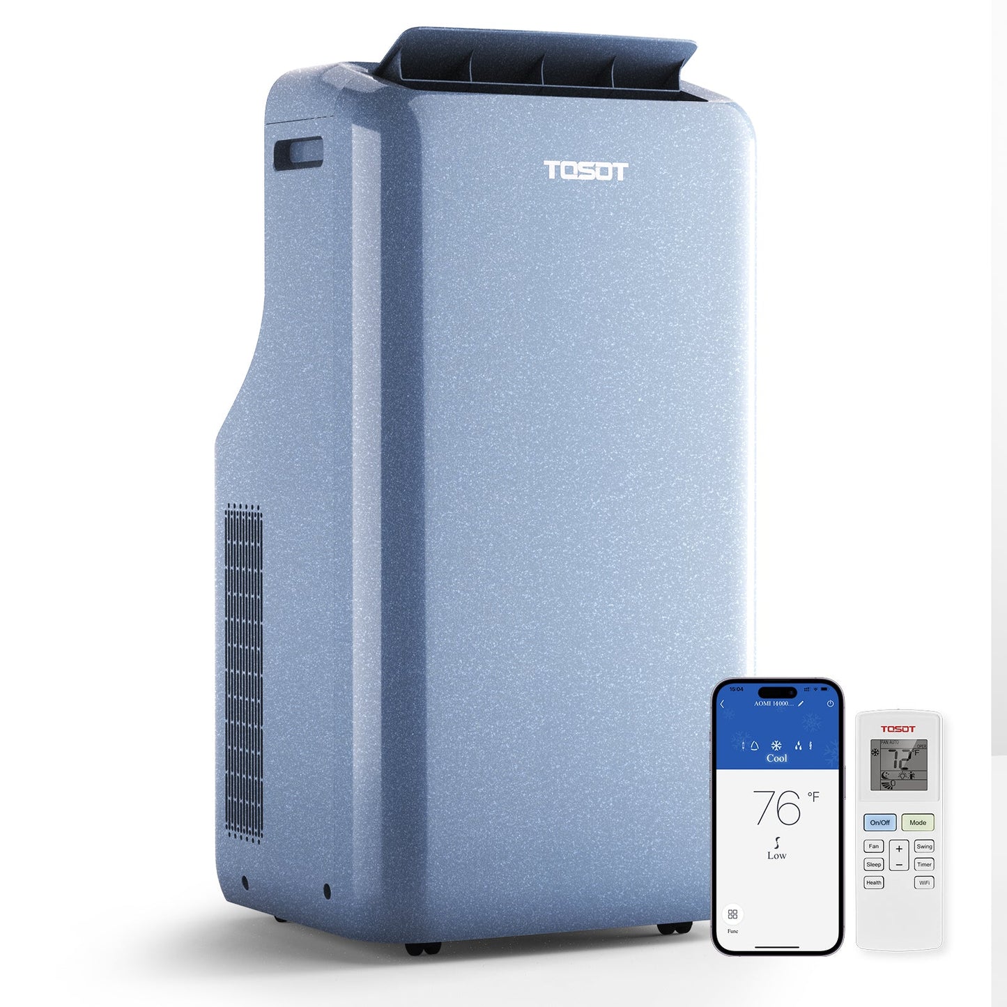 Aomi 14,000 BTU Heat Pump Portable Air Conditioner - WIFI Enabled