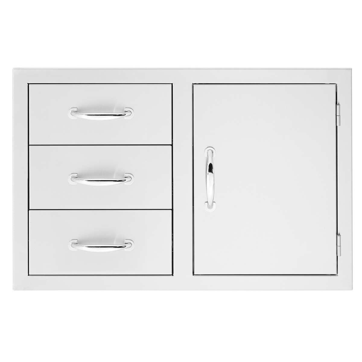 Summerset 33" 3 Drawer & Access Door Combo SSDC3-33