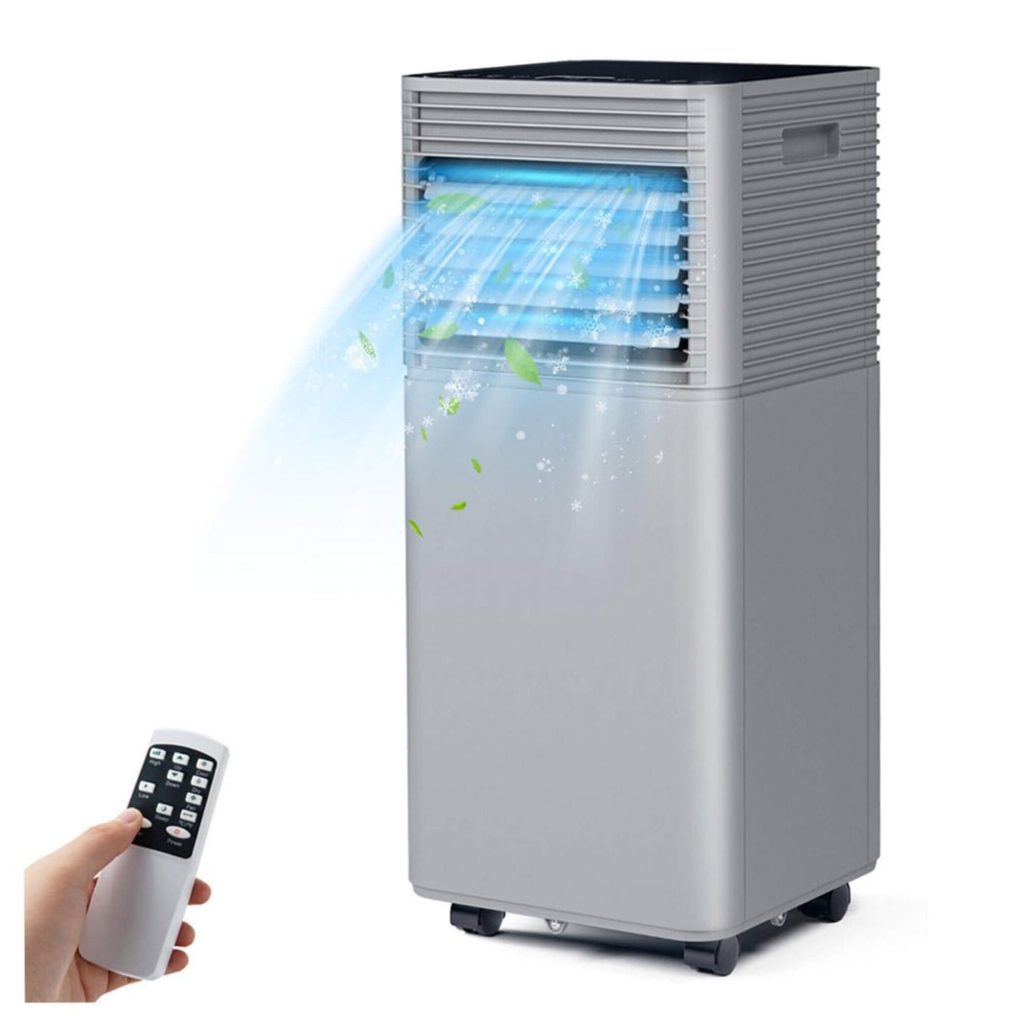 10K BTU Portable Room Air Conditioner Unit with Dehumidifier and Fan Mode