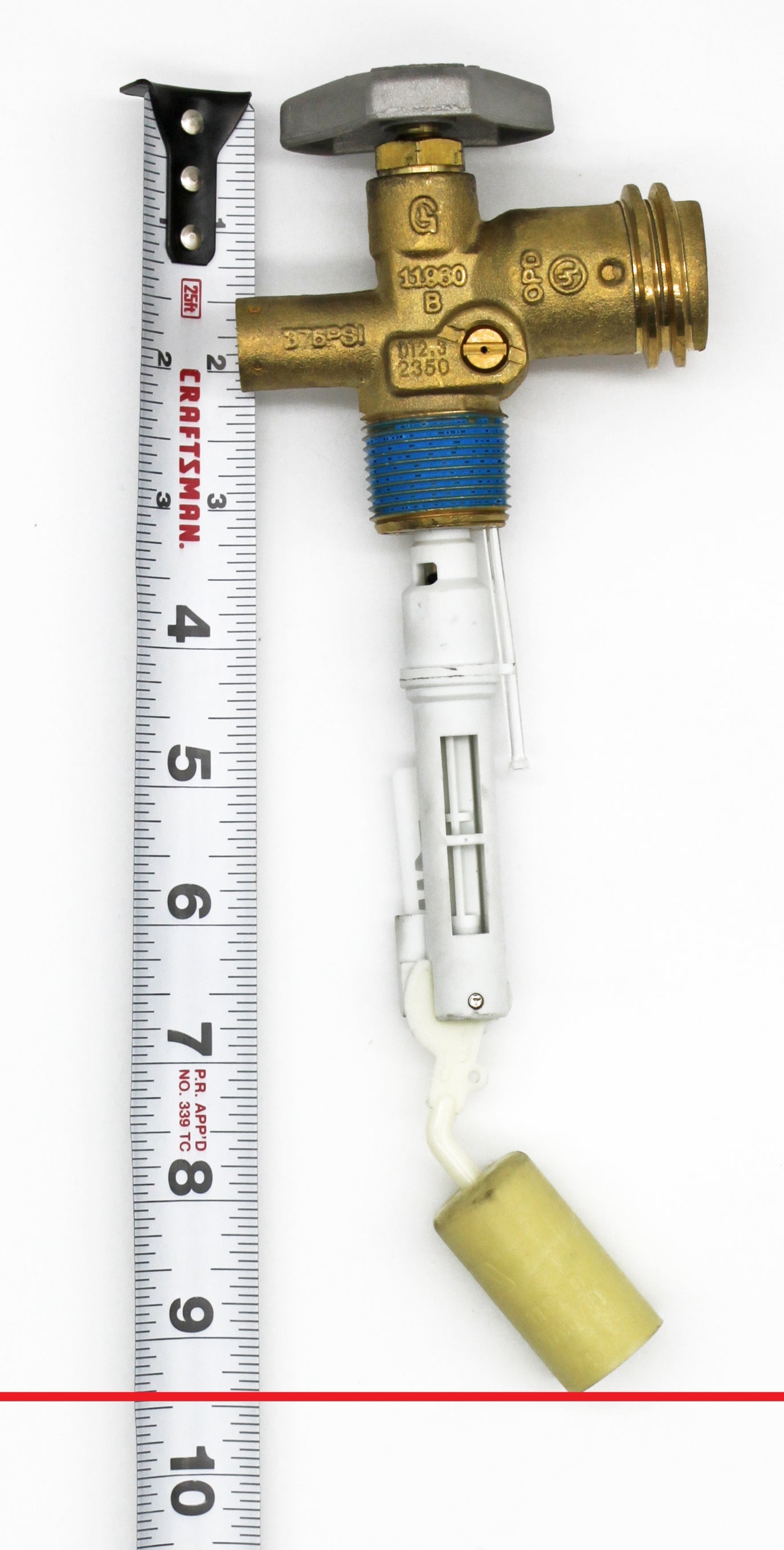 Flame King 3lb OPD Valve with Float Gauge