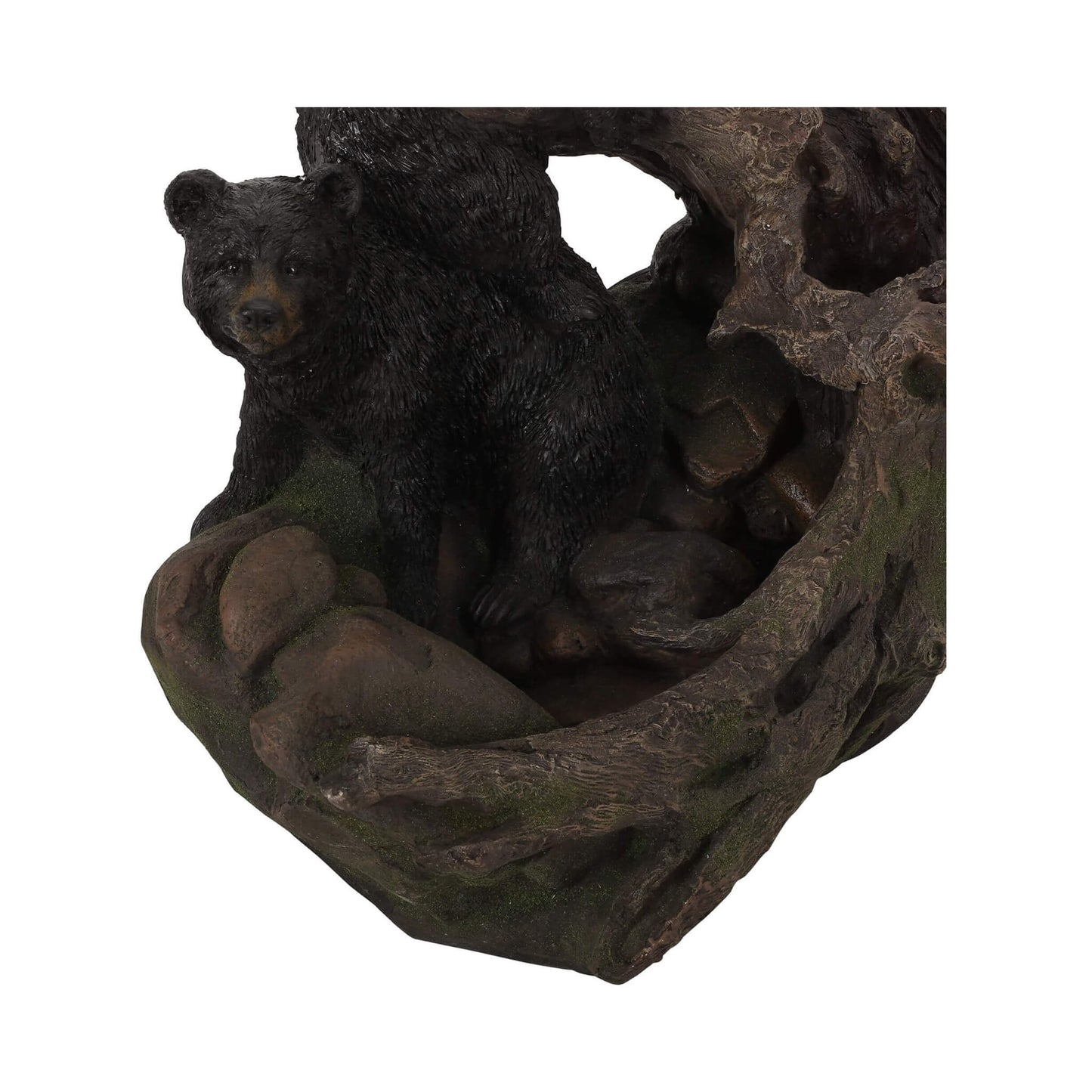 Alora 22-Inch Weather Resistant Outdoor Floor Fountain with LED Lights