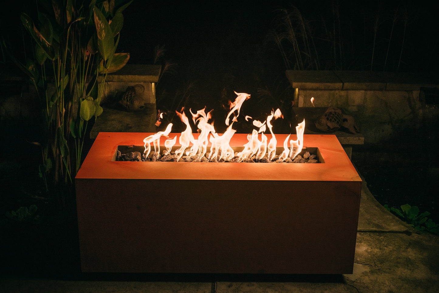 Linear - Metal Fire Pit