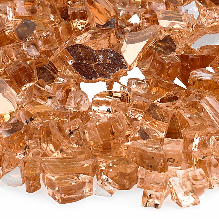 1/4" Reflective Fire Glass - 10lbs