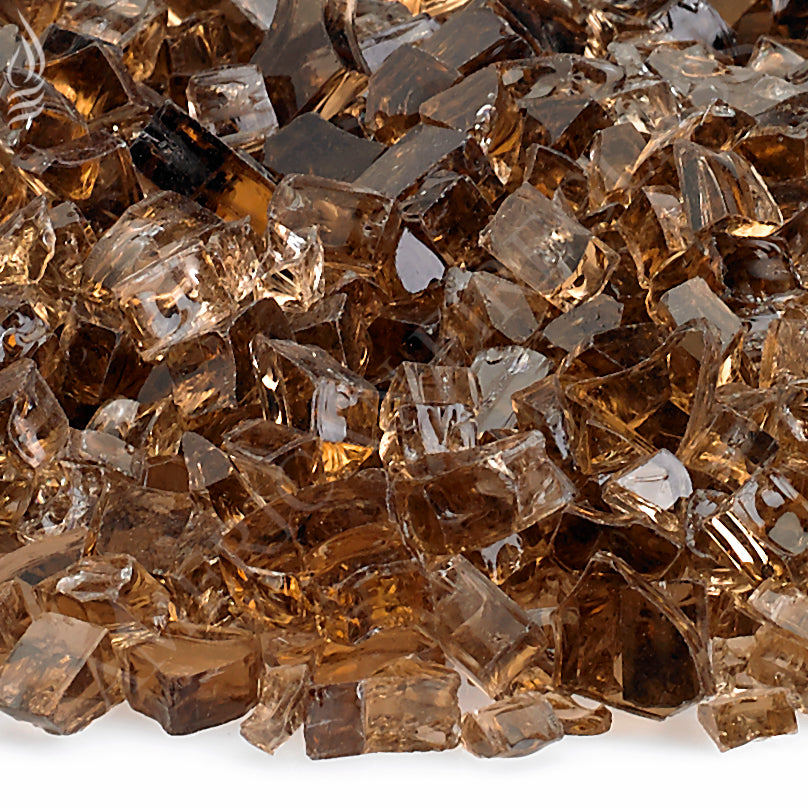 1/4" Classic Fire Glass - 10lbs