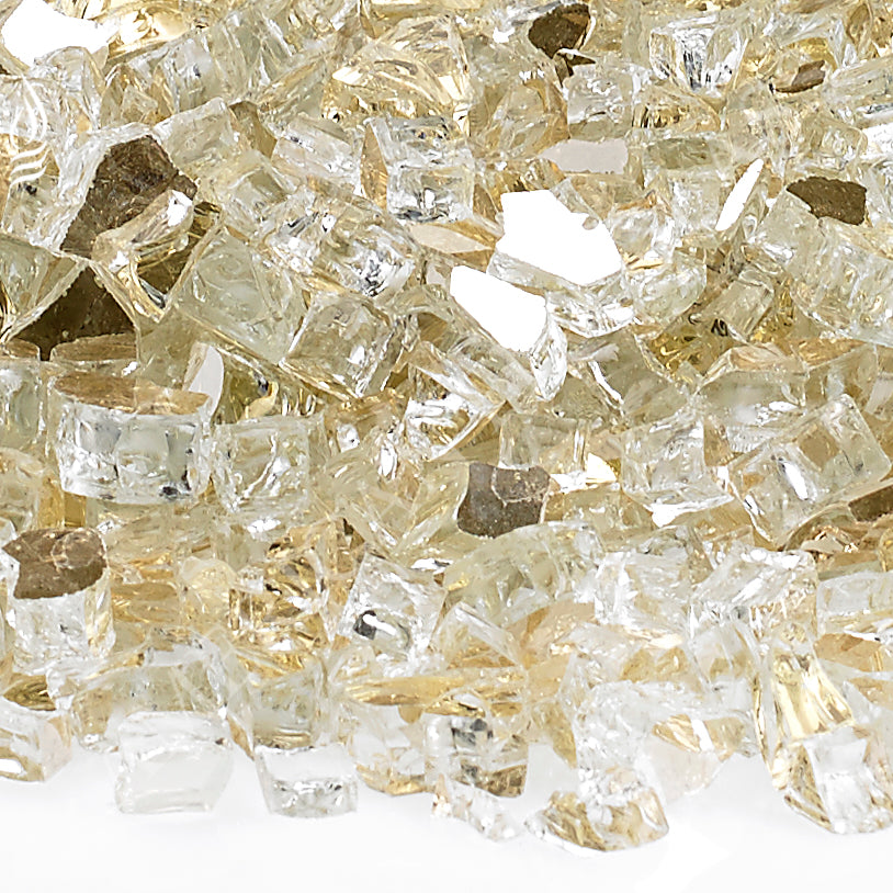 1/4" Reflective Fire Glass - 10lbs