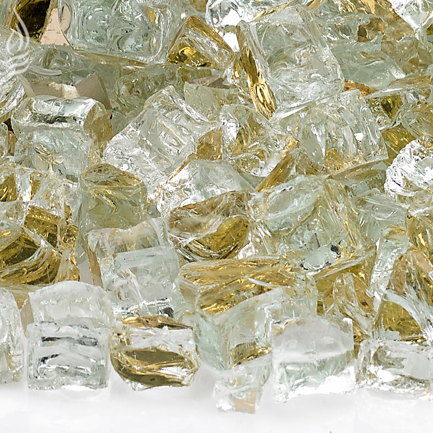 1/2" Reflective Fire Glass - 10lbs