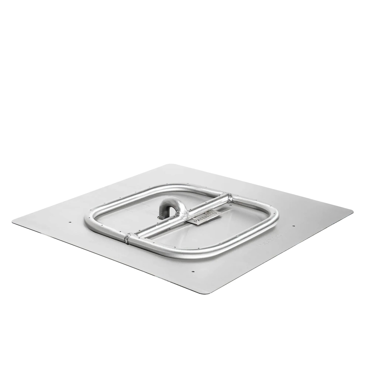 Square Flat Pan and Square Stainless Steel Burner