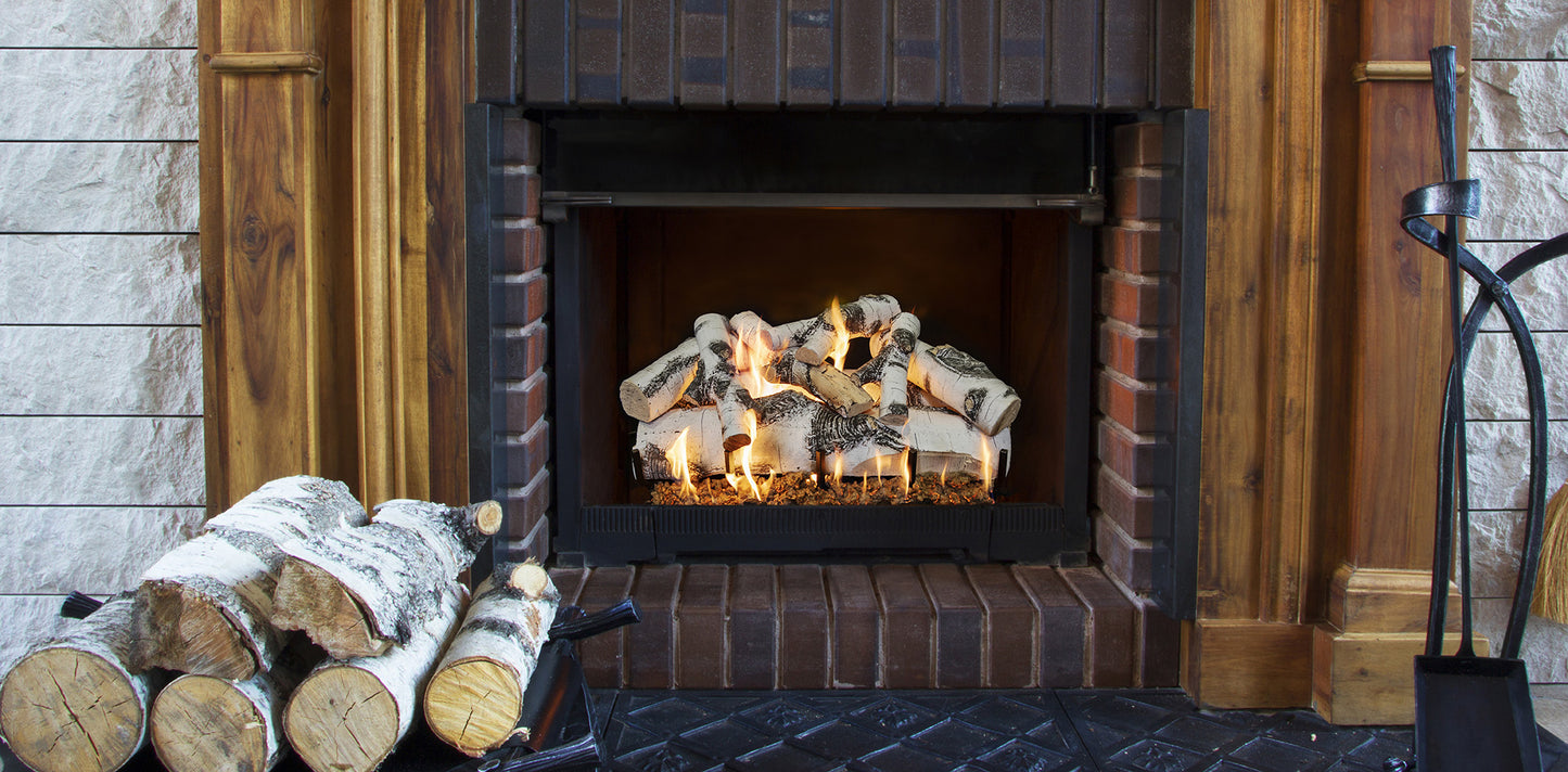 Quaking Aspen Indoor/Outdoor Vented Gas Log Sets
