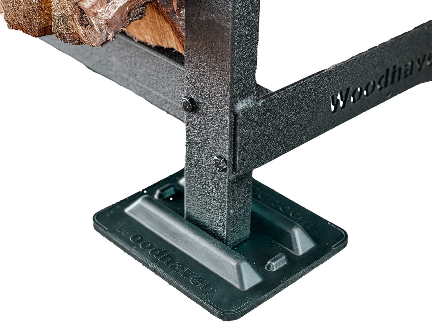 The Woodhaven 16ft Firewood Rack