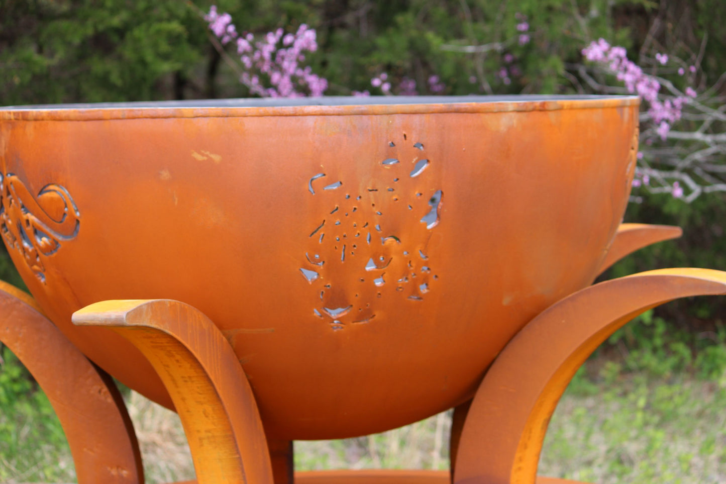 Africa's Big Five - Metal Fire Pit