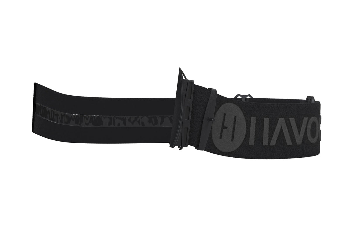 Black Goggle Straps