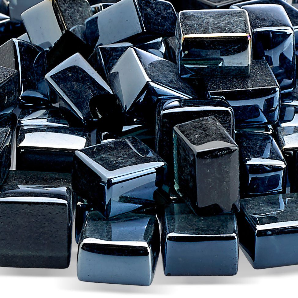 1/2" Fire Glass 2.0 Cubes - 10lbs