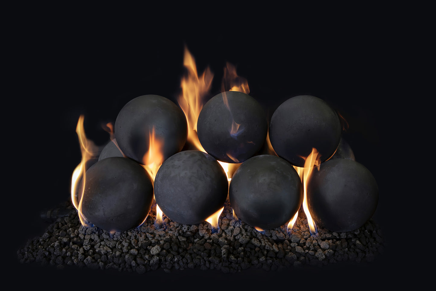 Vented Contemporary Ornamental Cannon Balls