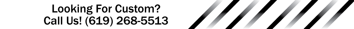 Text overlay with contact information on a black and white striped background