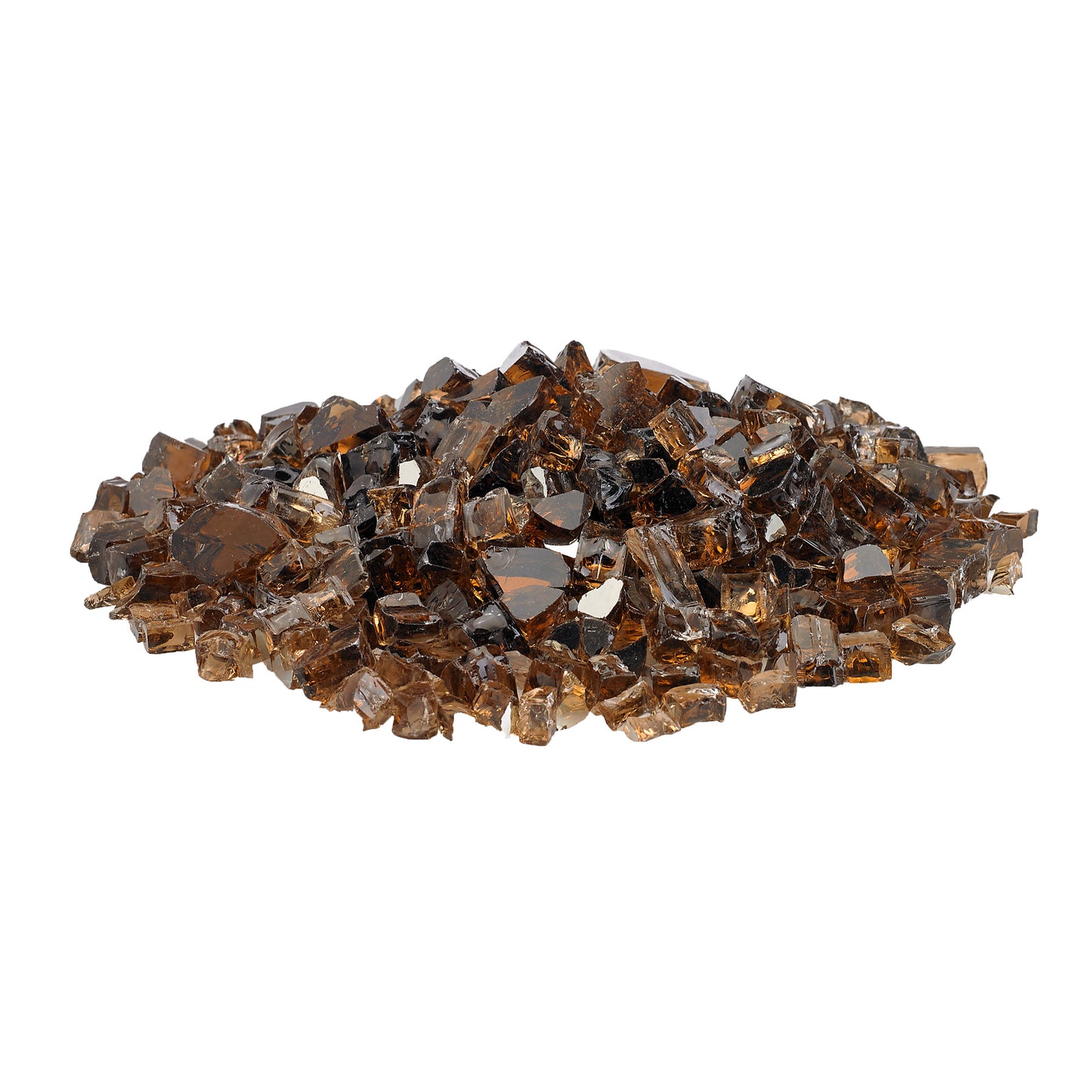 1/2" Reflective Fire Glass