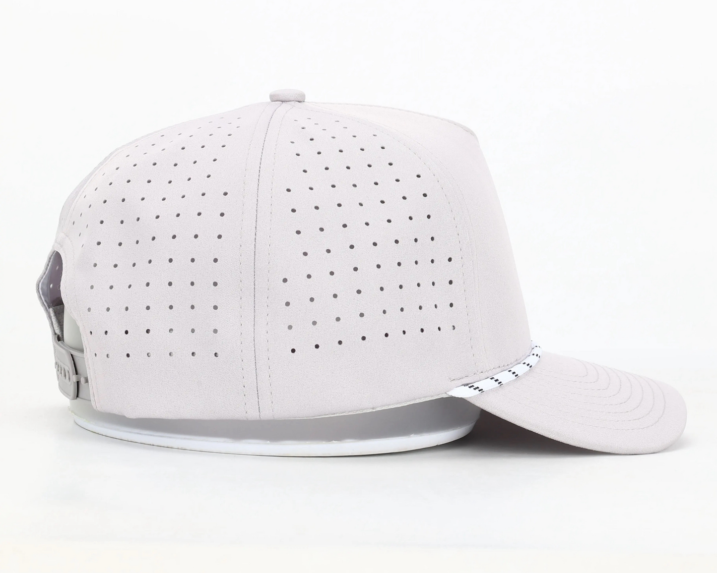 Grey Rope Hat - Chippopotamus White