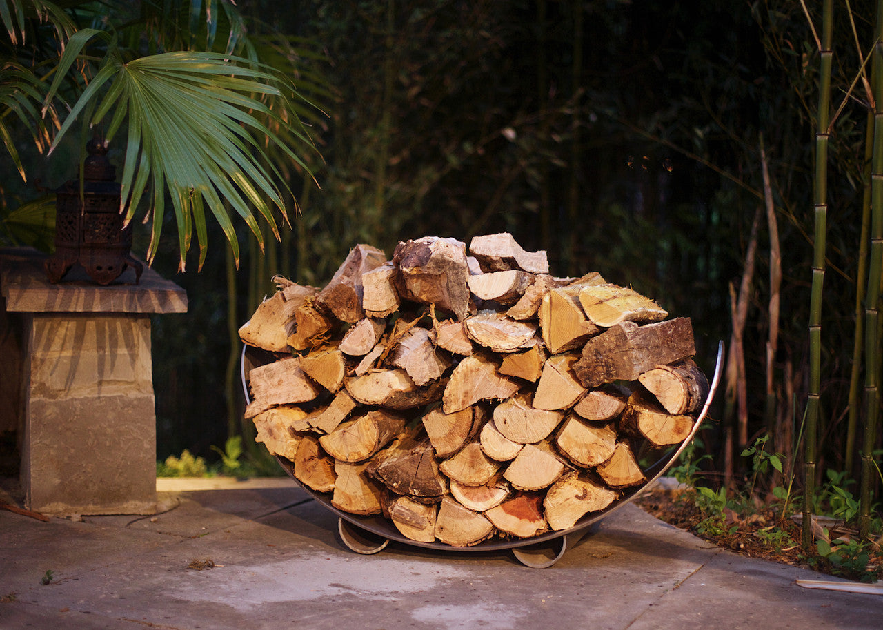 Crescent Log Rack