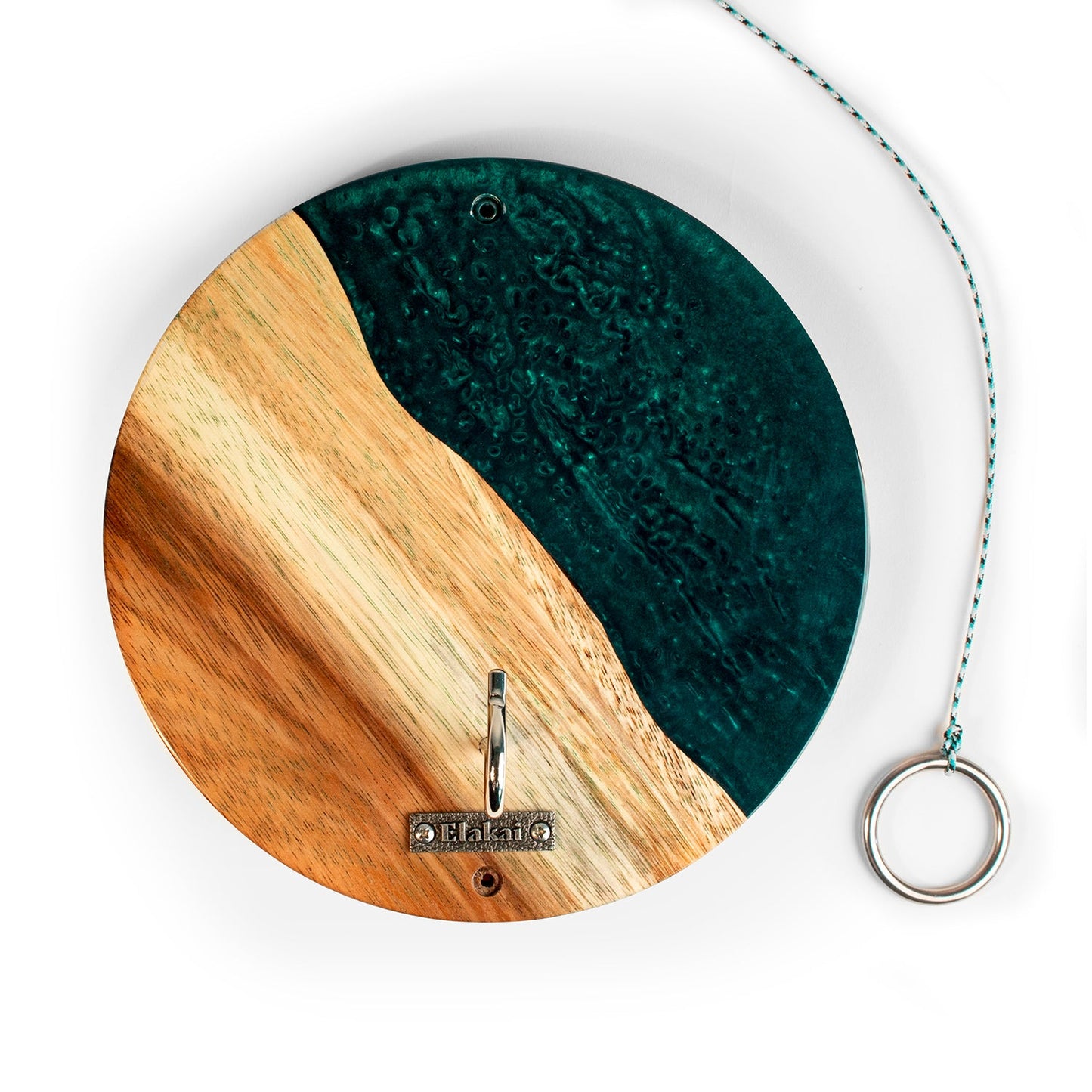 The River Epoxy Resin With Live Edge Acacia Wayfarer Art Hook Ring Game
