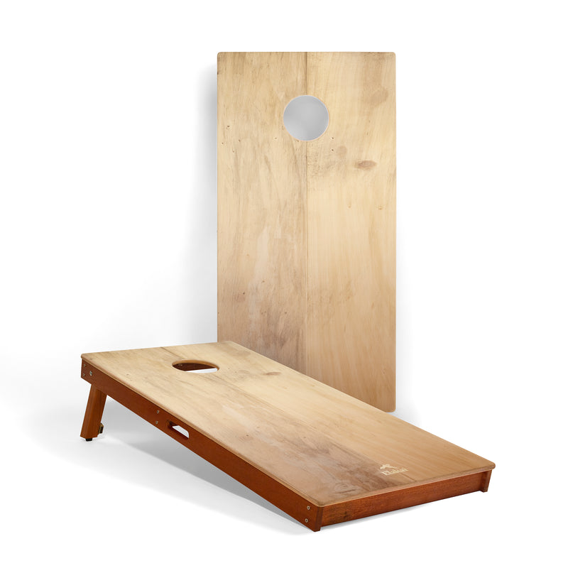 Light Beachwood Mahogany Pathfinder Cornhole Boards