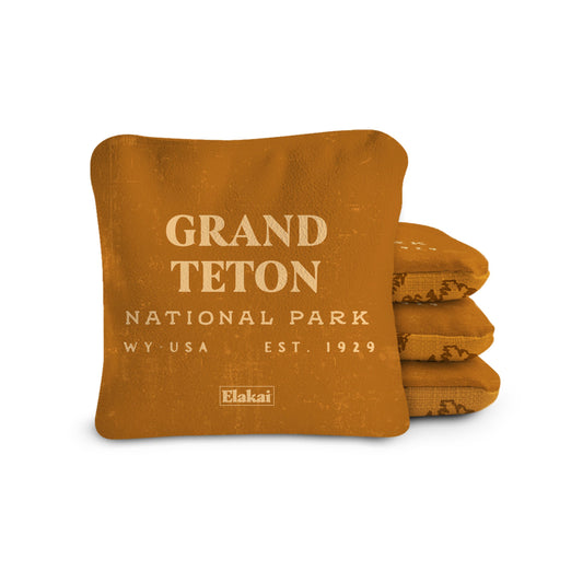 Grand Teton National Parks Cornhole Bags