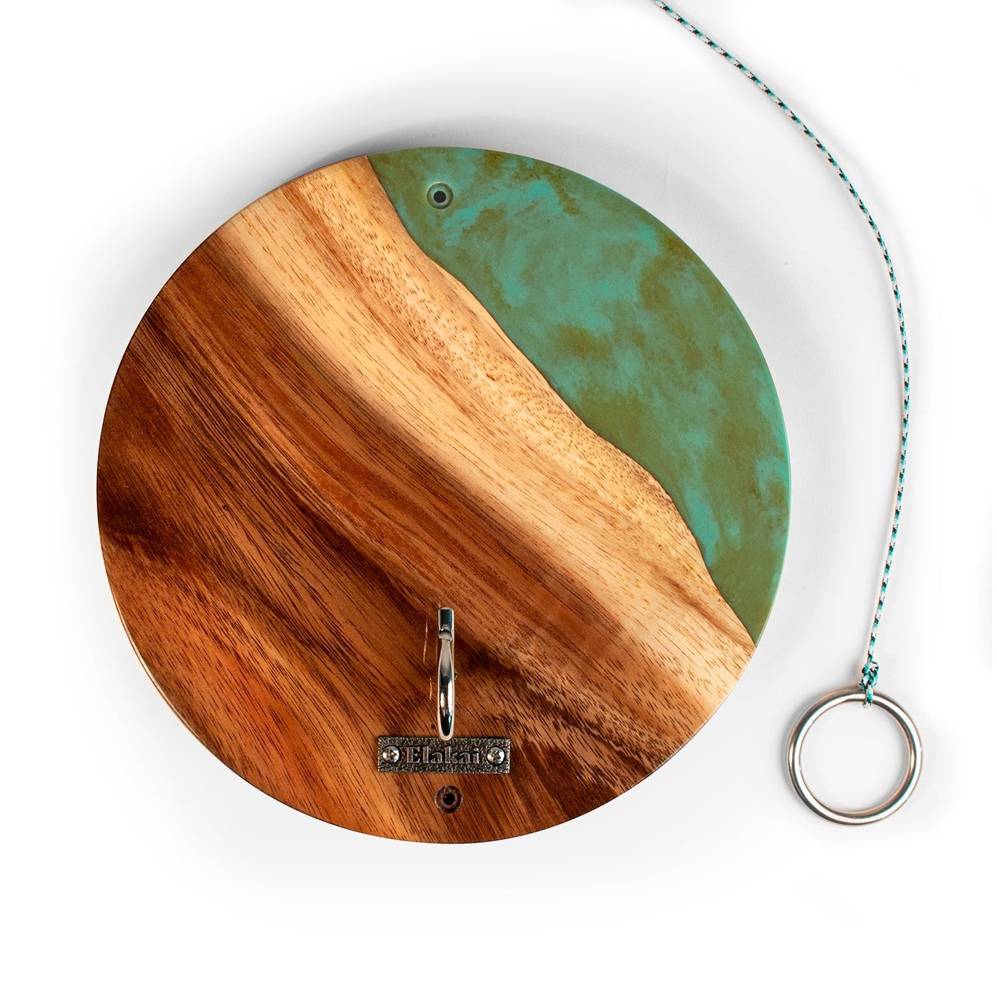 The River Epoxy Resin With Live Edge Acacia Wayfarer Art Hook Ring Game