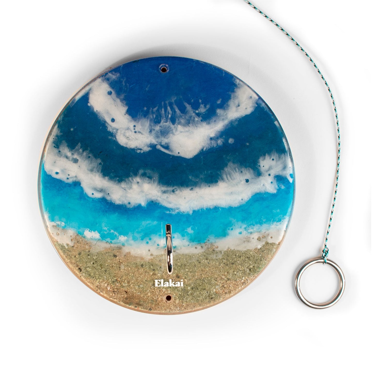 The Beach Epoxy Resin Wayfarer Art Hook Ring Game