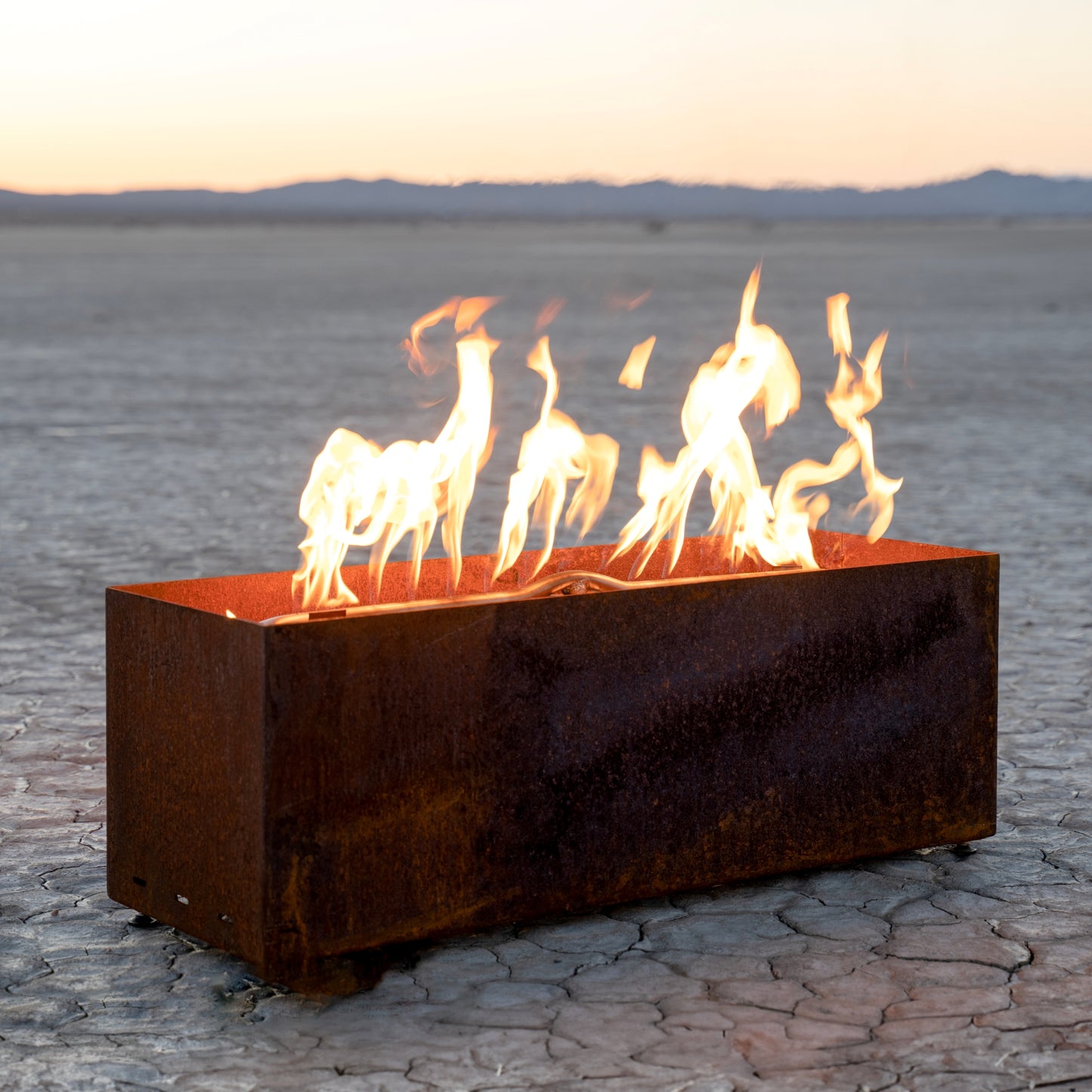 The Shuttle Corten Steel Fire Sculpure 48"