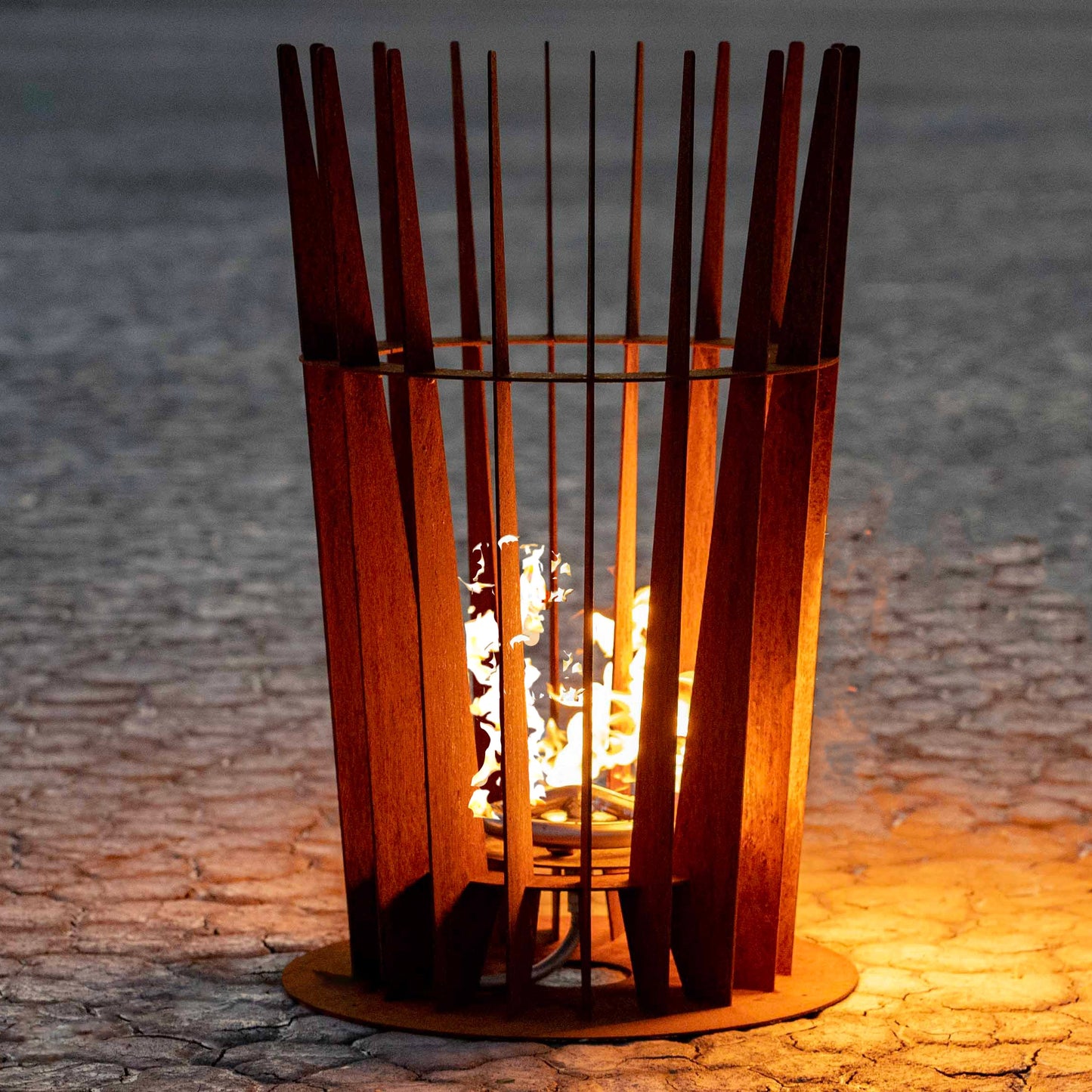The Starlight Metal Fire Sculpture 24"