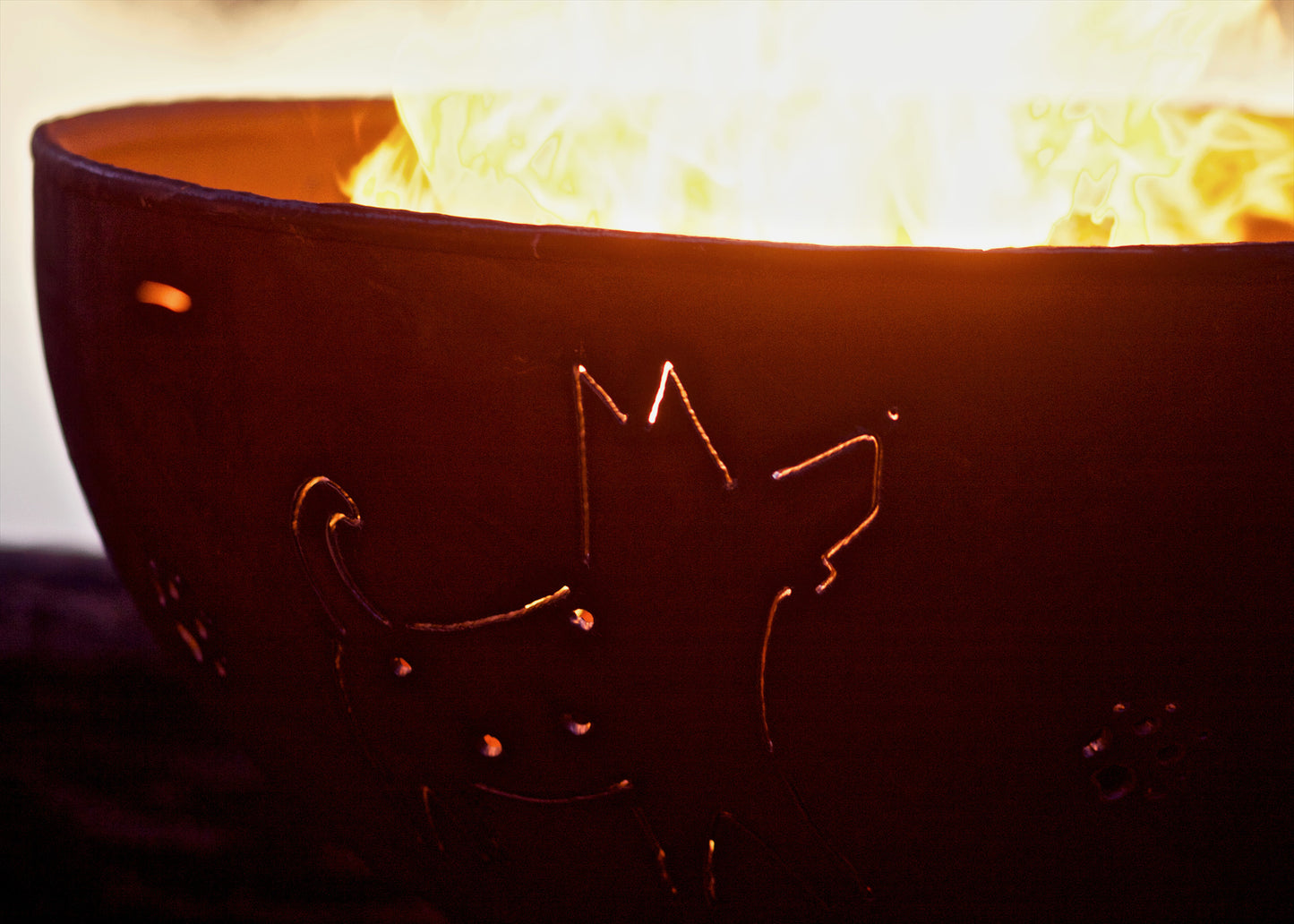 Funky Dog - Metal Fire Pit
