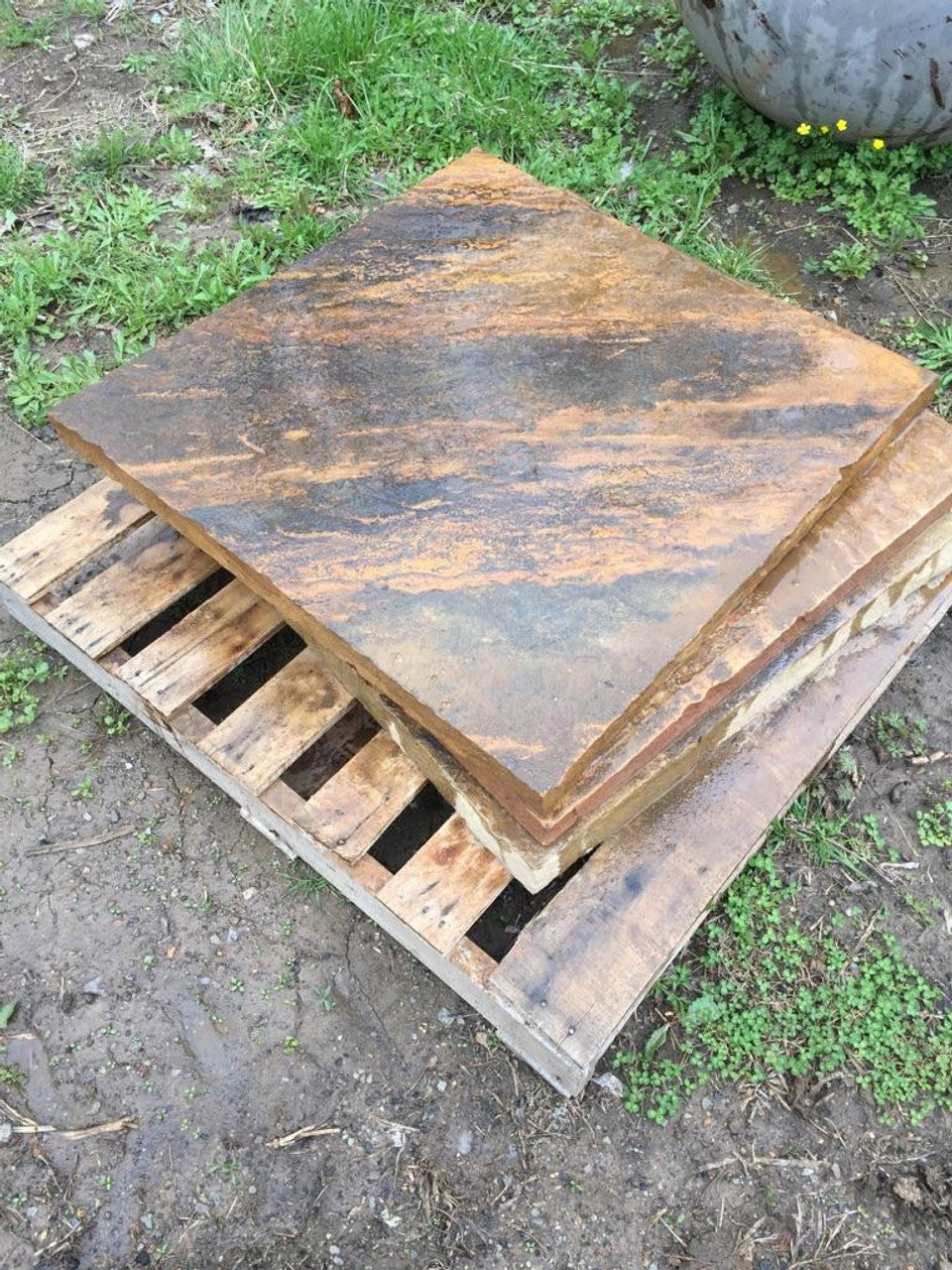 Fire Pit Limestone Base