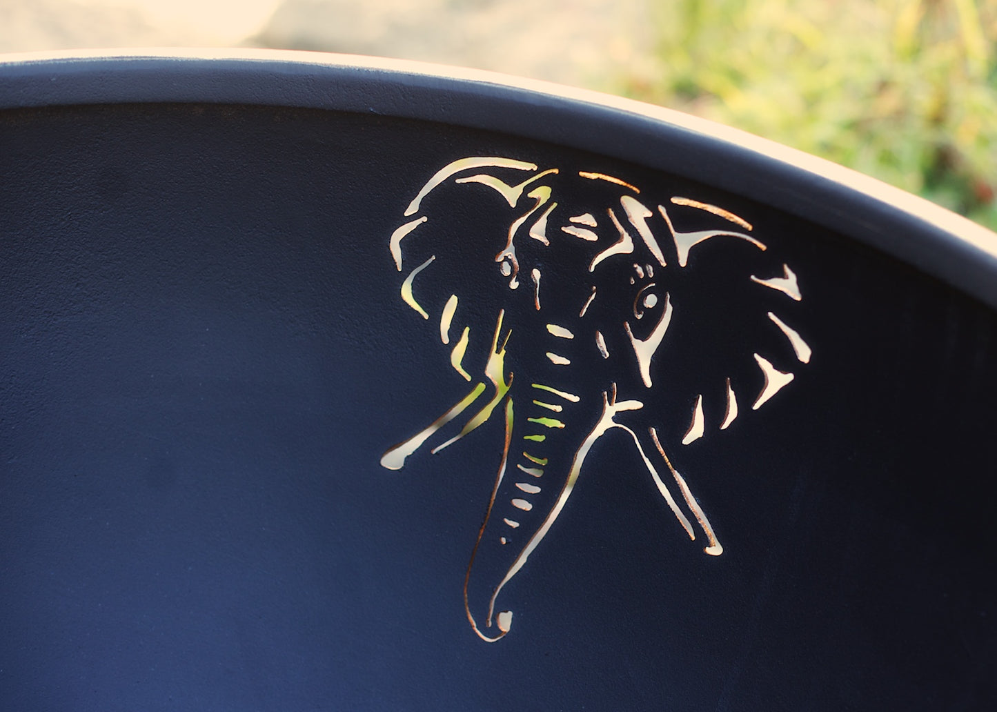 Africa's Big Five - Metal Fire Pit