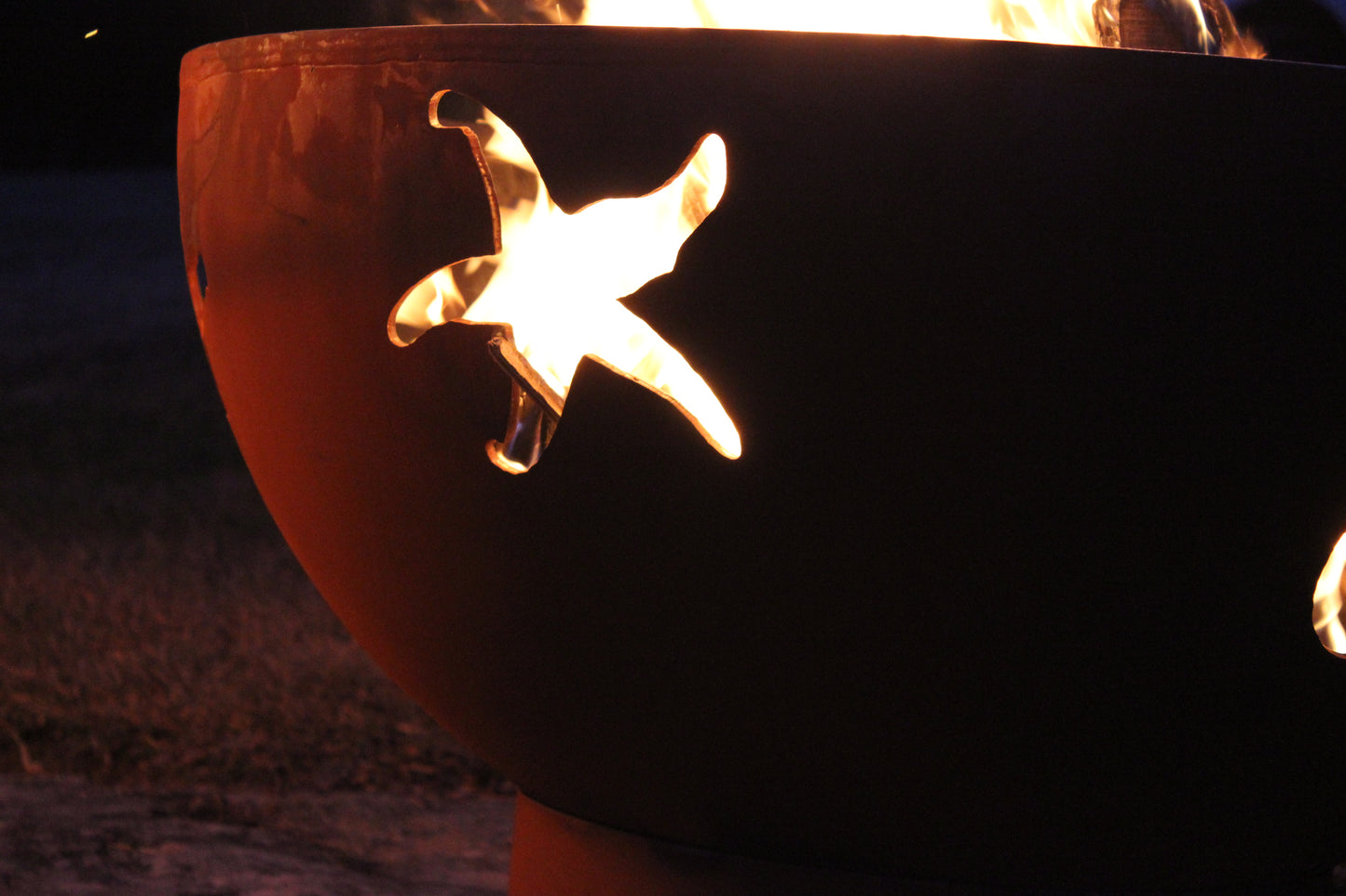 Sea Creatures - Metal Fire Pit
