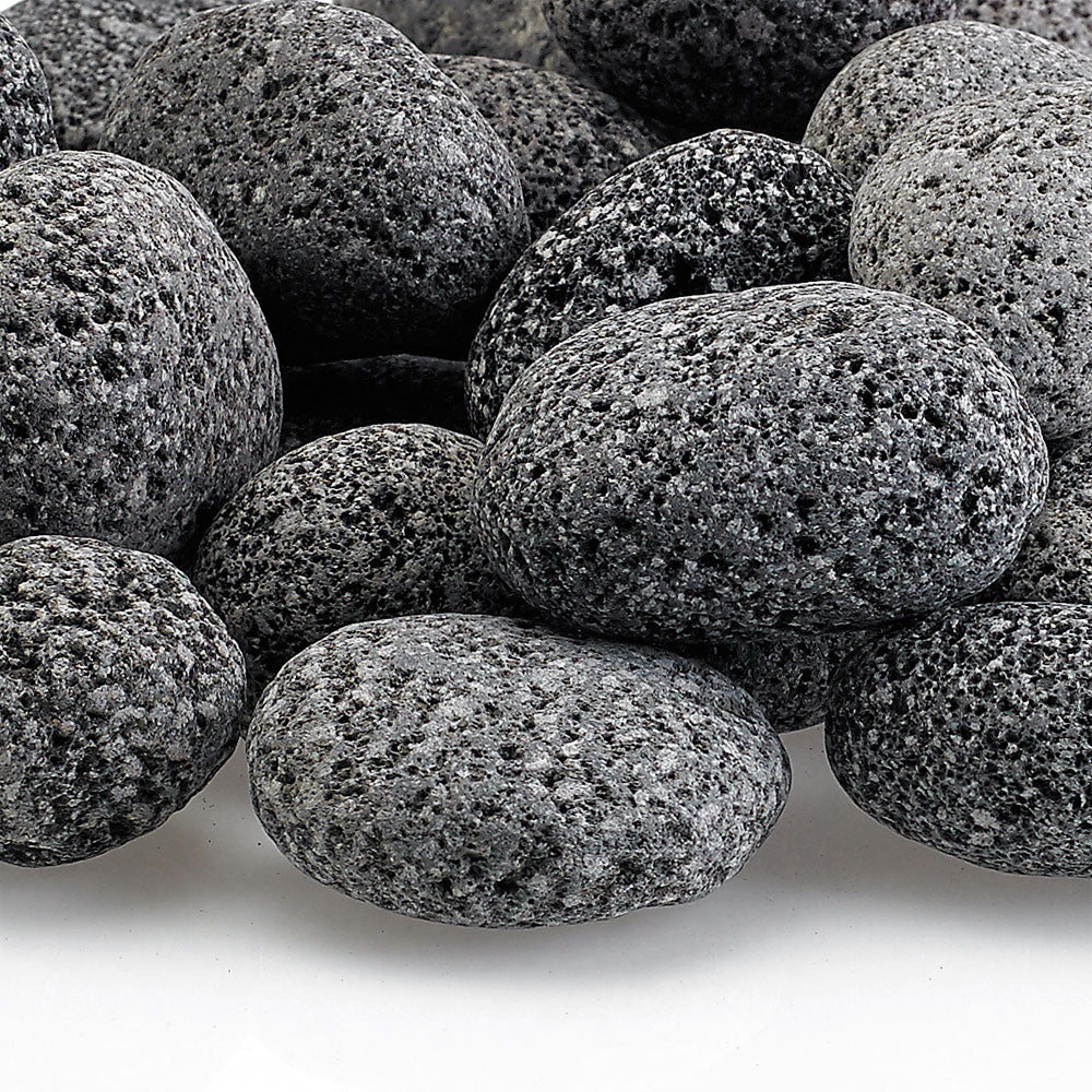 Small Gray Lava Stone - 1/2" - 1"