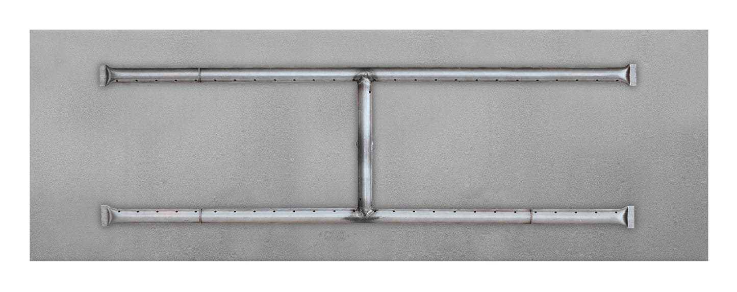 Linear Flat Stainless-steel Block Burner Kits