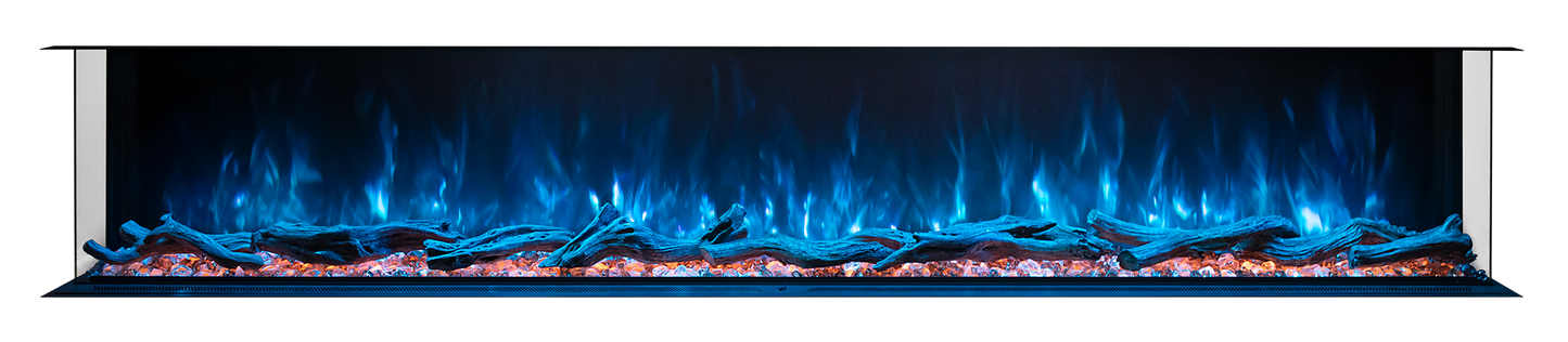 Landscape Pro Multi Linear LED Electric Built-In Fireplace