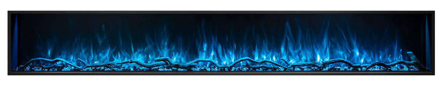 Landscape Pro Slim Linear LED Electric Built-In Fireplace