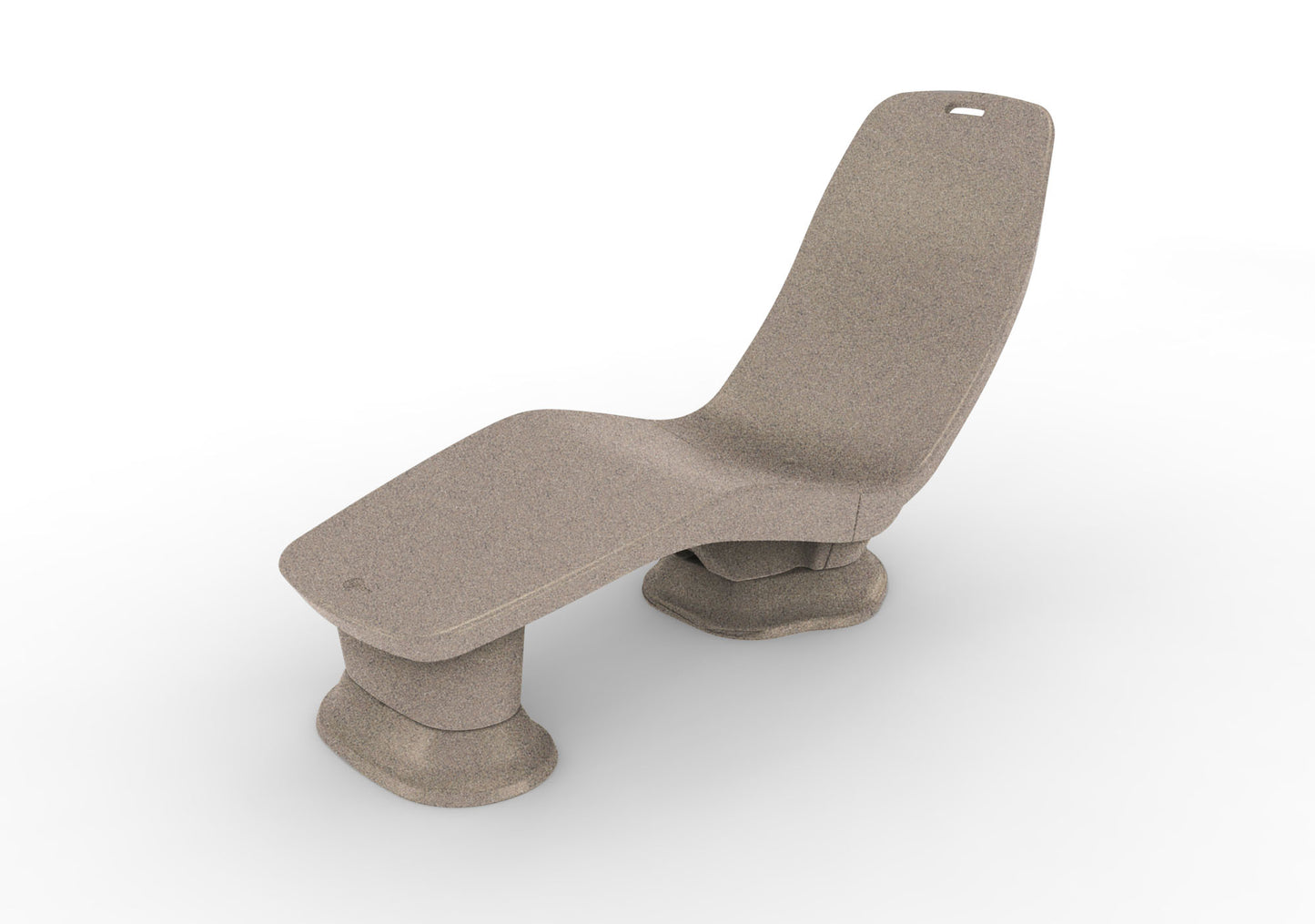 Laylo Lounger with 4" Riser