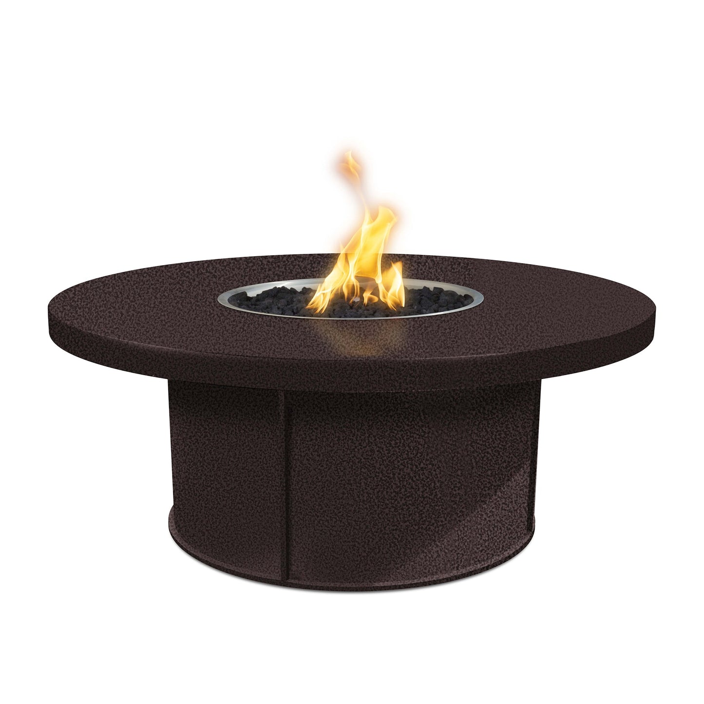 MabelFirePit PowderCoat CopperVein