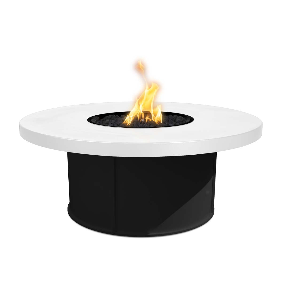Mabel Metal Fire Pit 48" - Match Lit