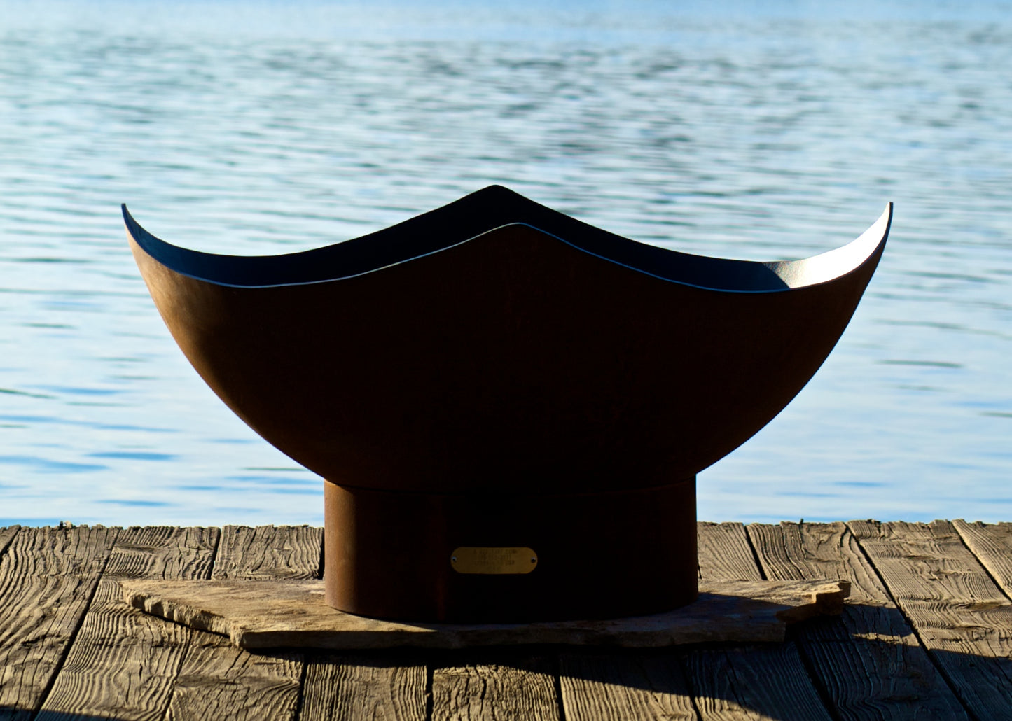 Manta Ray - Metal Fire Pit