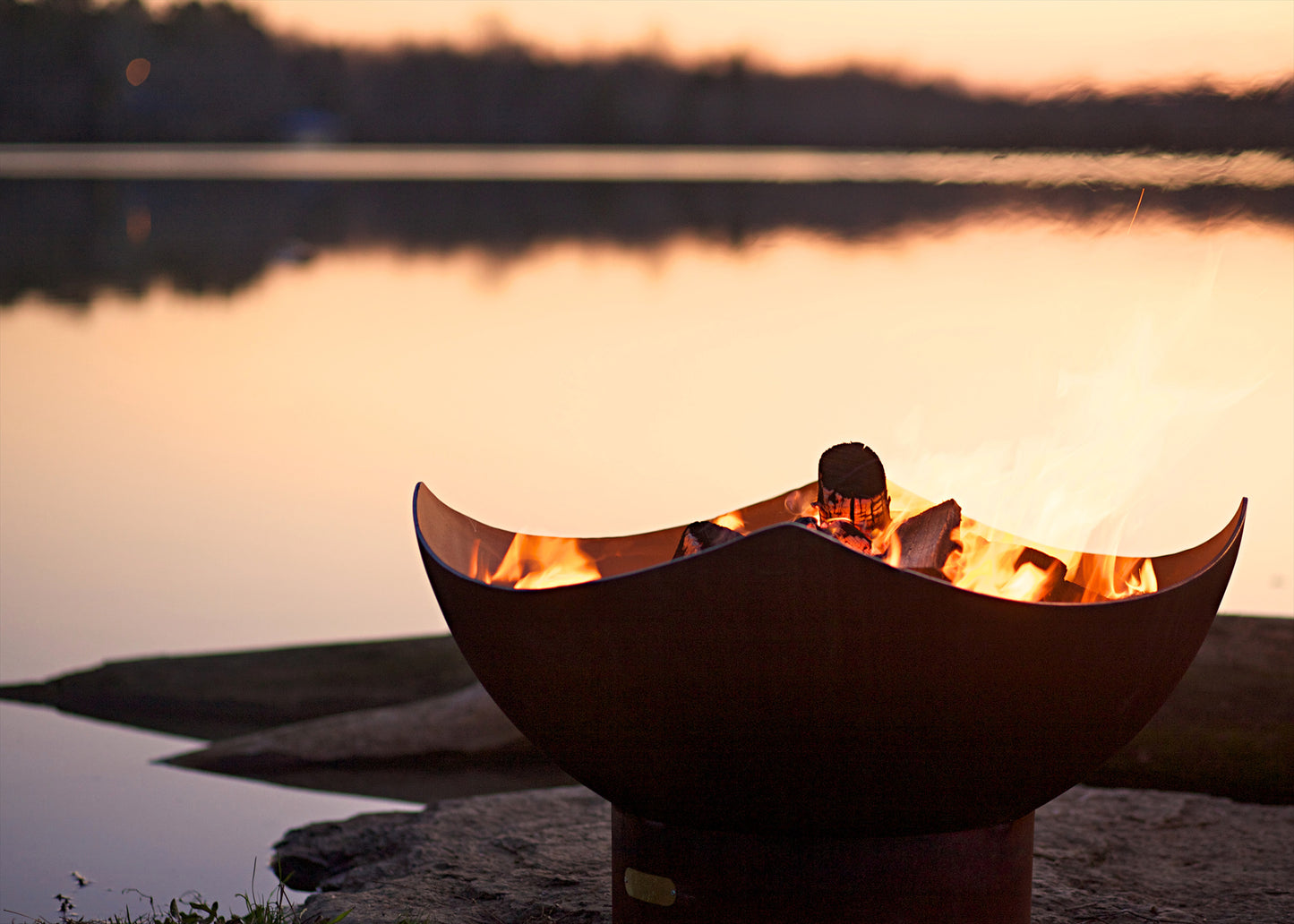 Manta Ray - Metal Fire Pit