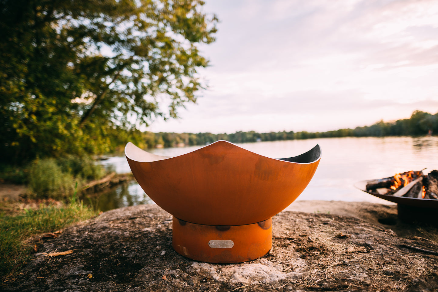 Manta Ray - Metal Fire Pit