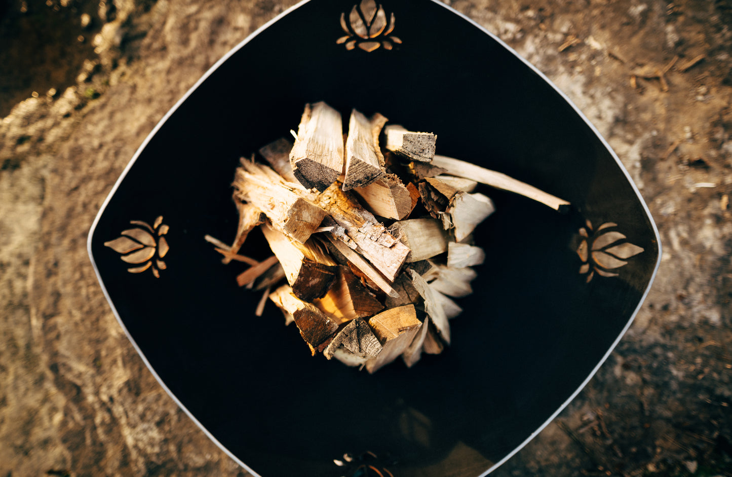 Namaste - Metal Fire Pit