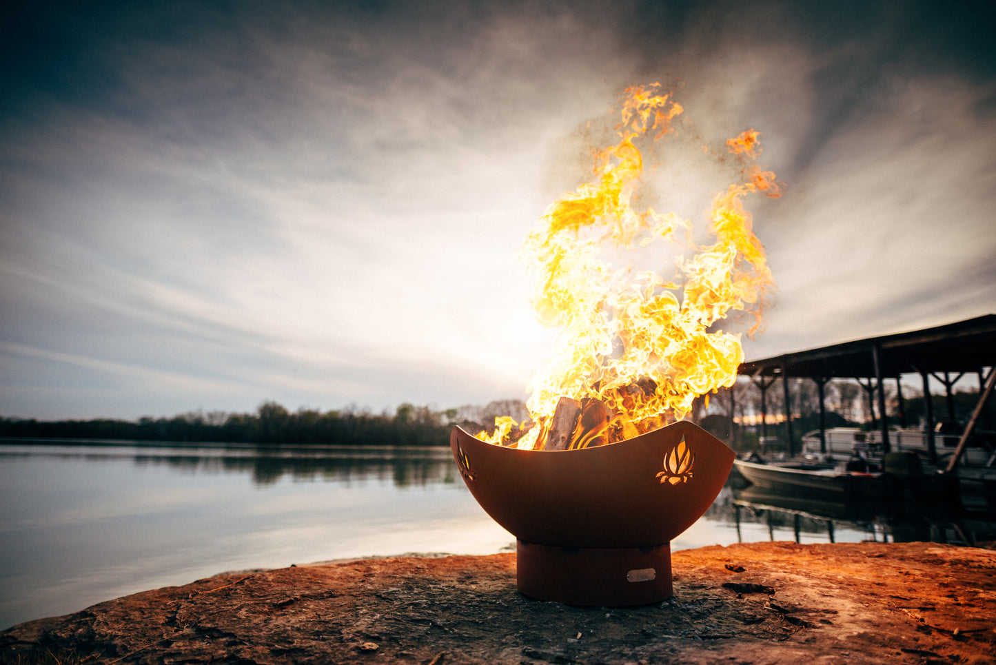 Namaste - Metal Fire Pit