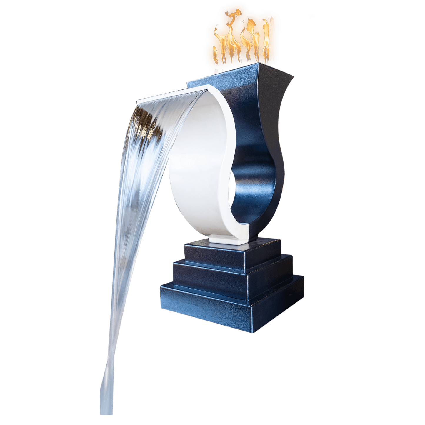 Designer Series Fire & Water Feature 14