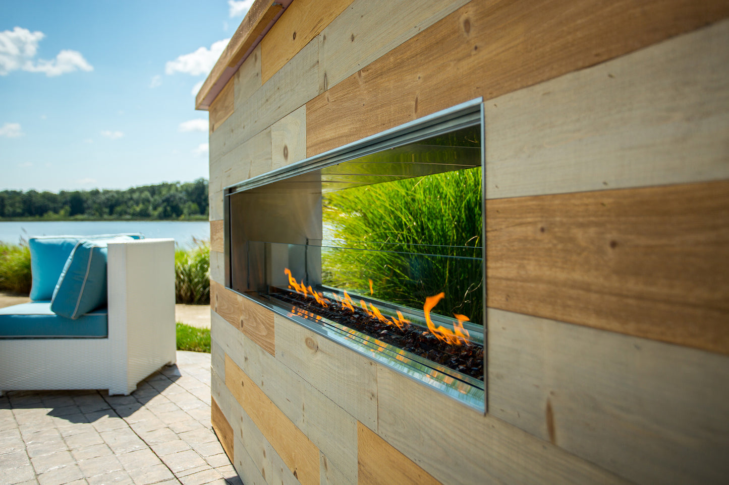 Kalea Bay Outdoor Fireplace