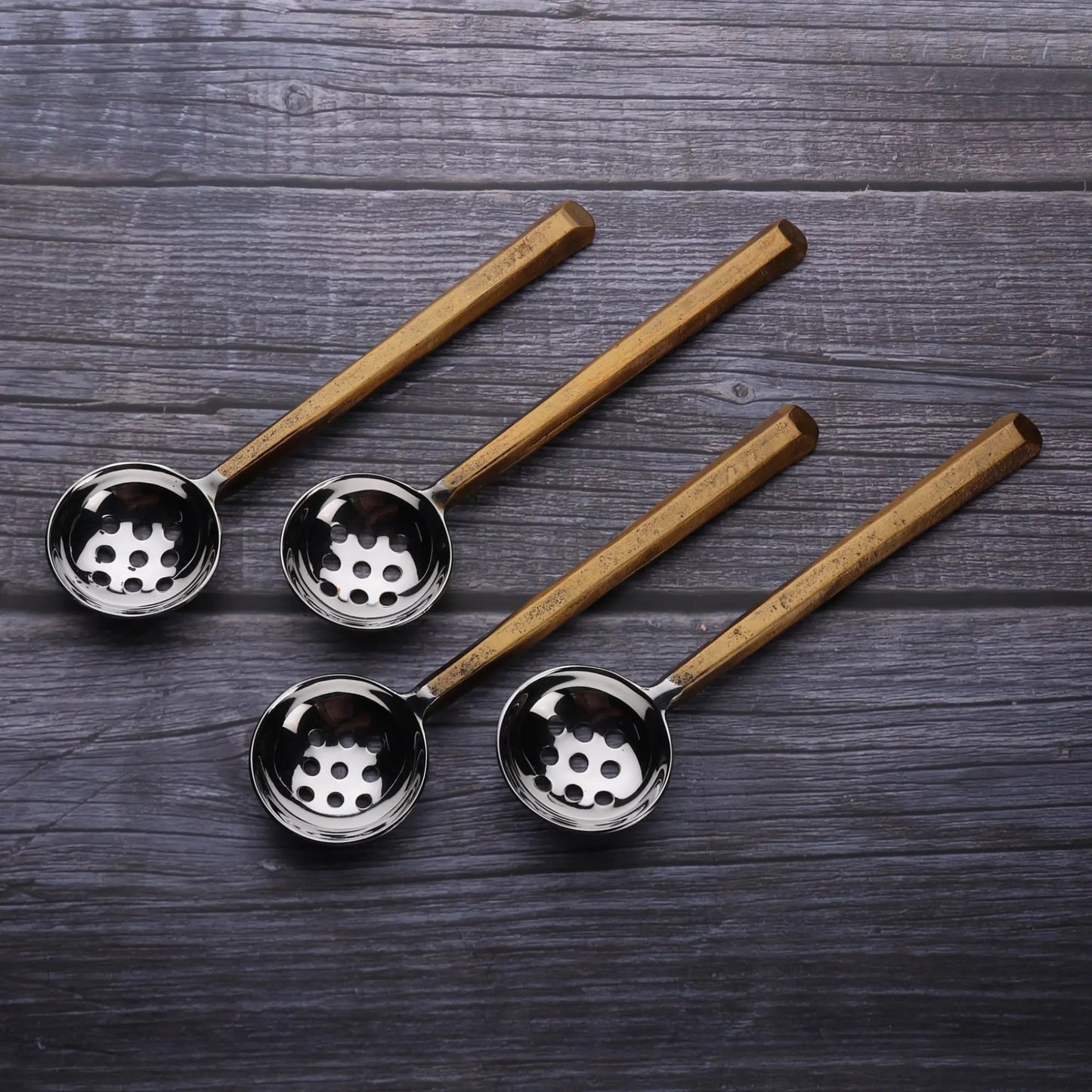 PLATEAU Olive Spoons 4 PC. SET