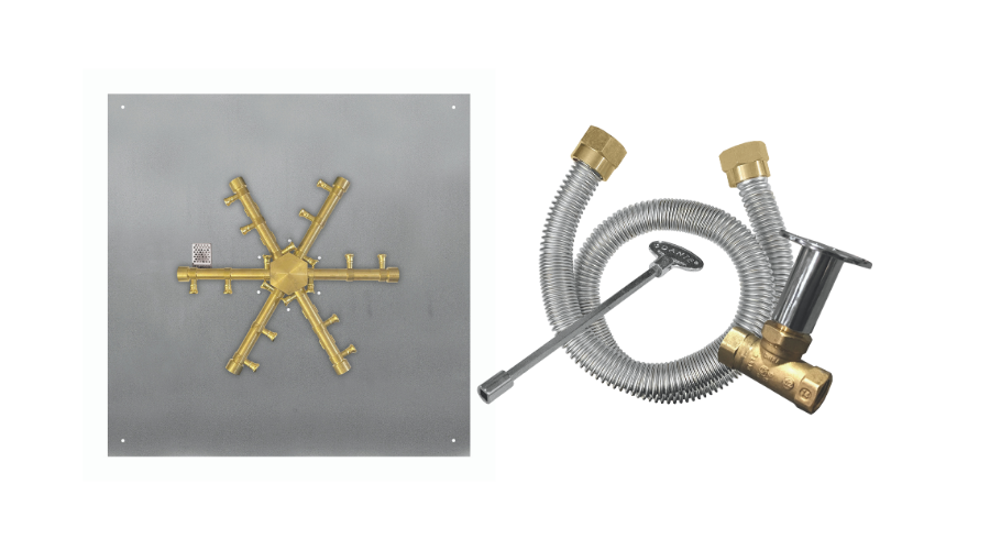 Pro-Series Square Flat Burning-Spur Burner Systems MT