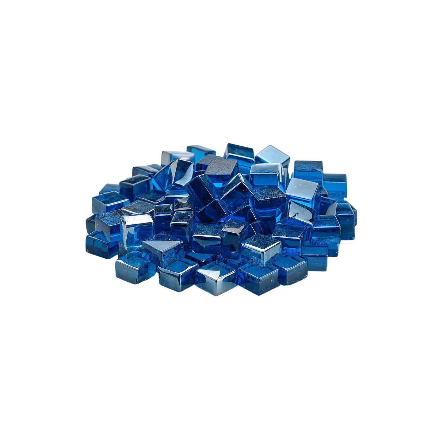 1/2" Fire Glass Cubes