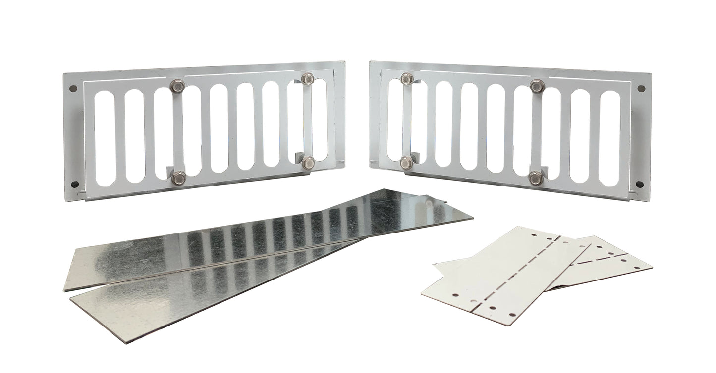 Square Drop-in Pro-Series Block Burner Kits